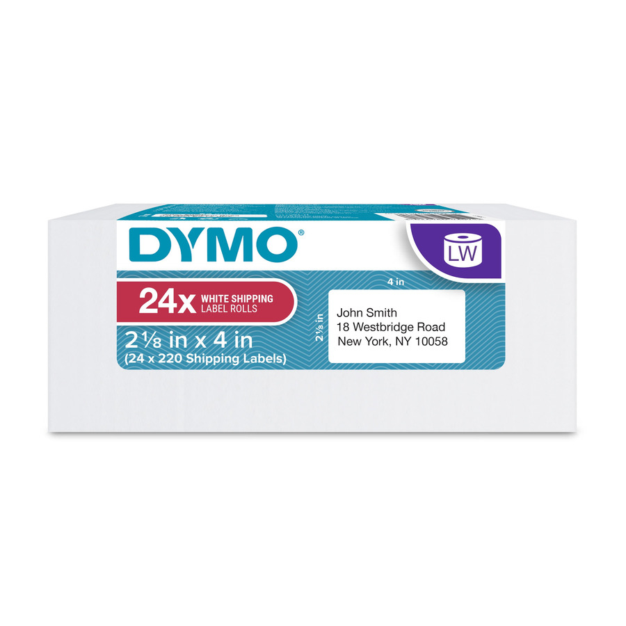 DYMO 2050817 LabelWriter Shipping Lables, 2-1/8" x 4", White, 220/Ct, 24/Pk