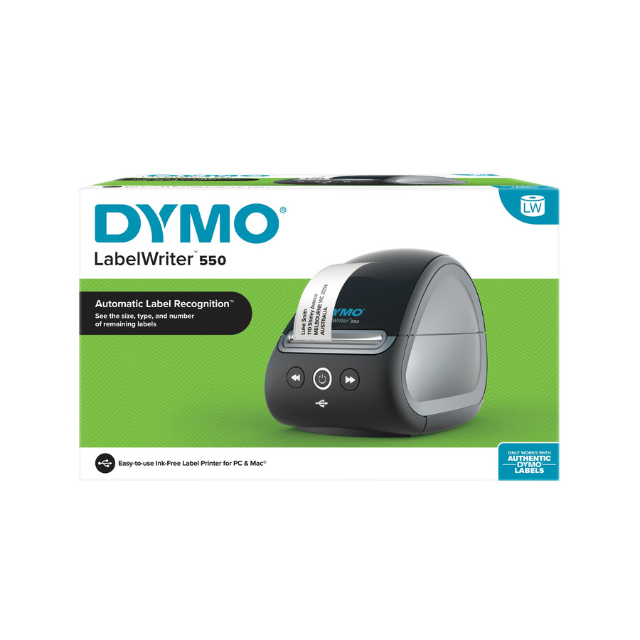 DYMO 2050829 LabelWriter Shipping Labels, 4" x 6", White, 220/Ct, 20/Pk