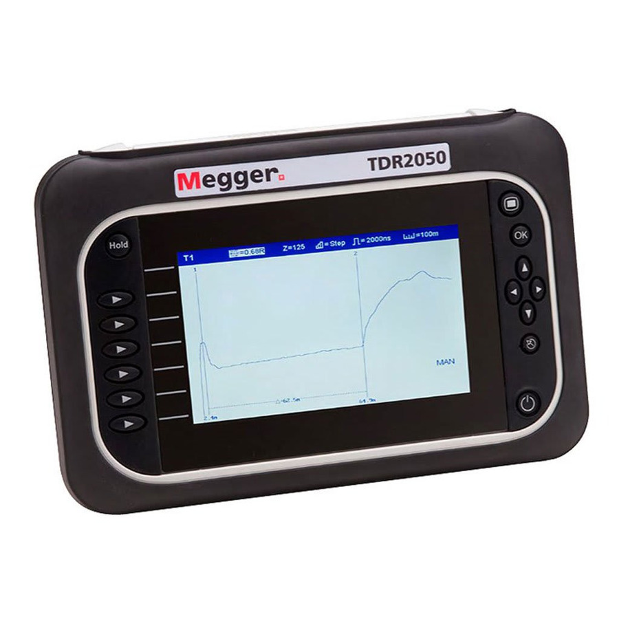 TestEquity: Megger TDR2050 Compact Cable Fault Locator (TDR), Dual