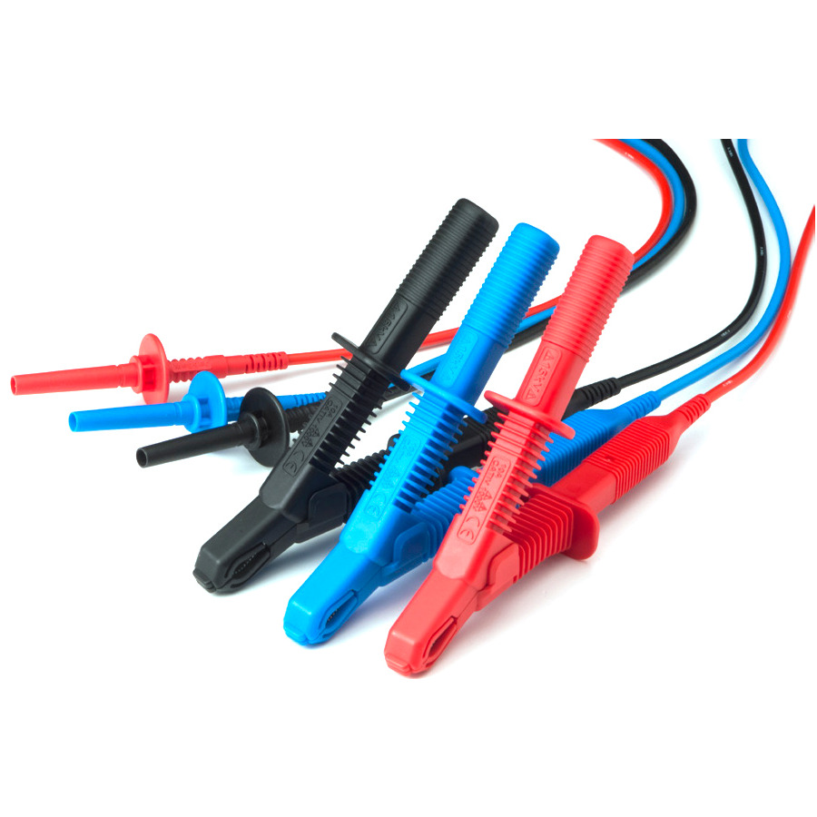 TestEquity: Megger 1005-260 Lead Set, 15kV Plug, 3X10 m, 15 kV Clip