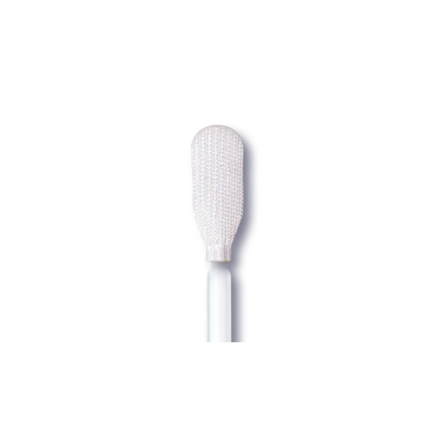 Coventry 36861CLR Swab, ESD, Knit Polyester, OL Length 6.5", Head W: 0.28", Clear Handle, 500/Pkg, Coventry Series