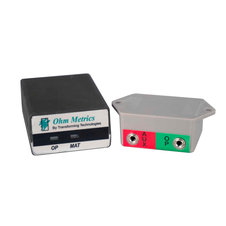 Transforming Technologies CM1602 Dual Conductor Resistance Monitor, 1 Operator + 1 Mat