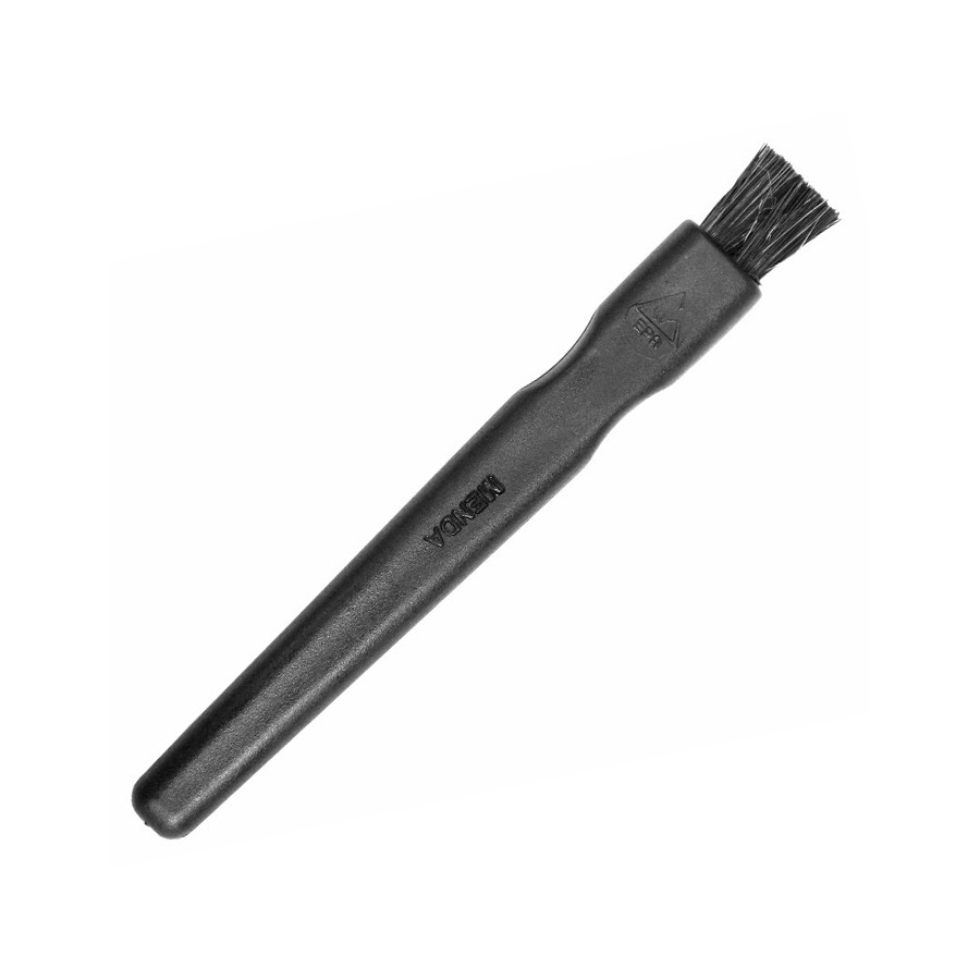 Menda 35696 Brush, ESD Safe, Conductive, Flat Handle, Nylon, Firm Bristles, 1/2" L, Black