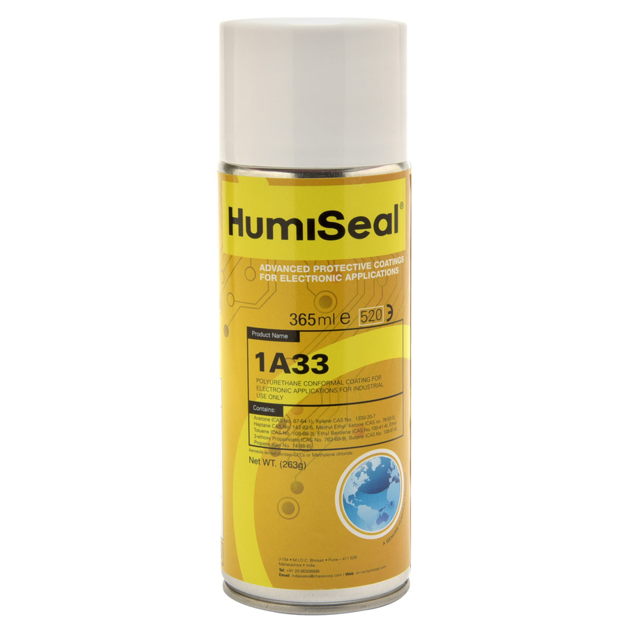 HumiSeal 70662 Polyurethane Conformal Coating, Aerosol, Clear, 263 gr.