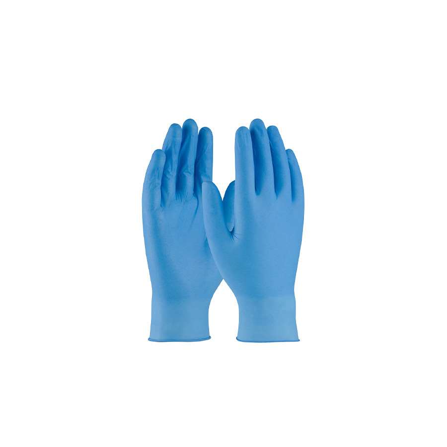 PIP 2910 Nitrile Gloves, Industrial, 4 mil, Blue, Large, 100/Box