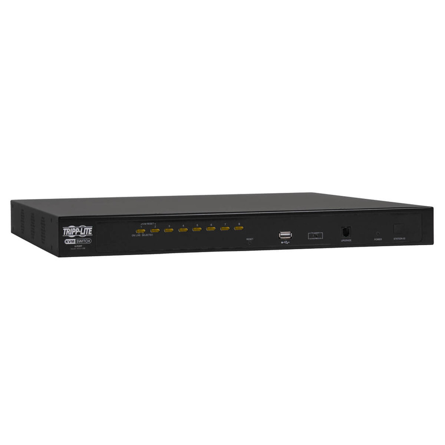 Tripp Lite B022-U08 NetDirector 8-Port 1U Rack-Mount KVM Switch