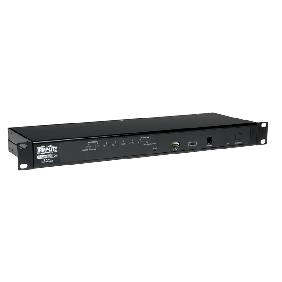 Tripp Lite B022-U08-IP NetDirector 8-Port 1U Rack-Mount IP KVM Switch