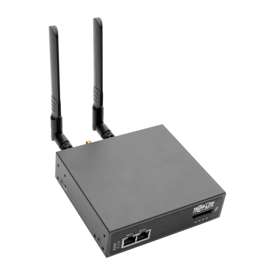 Tripp Lite B093-004-2E4U-V 4-Port Console Server with 4G LTE Cellular Gateway, Dual GbE NIC, 4Gb Flash and Dual SIM