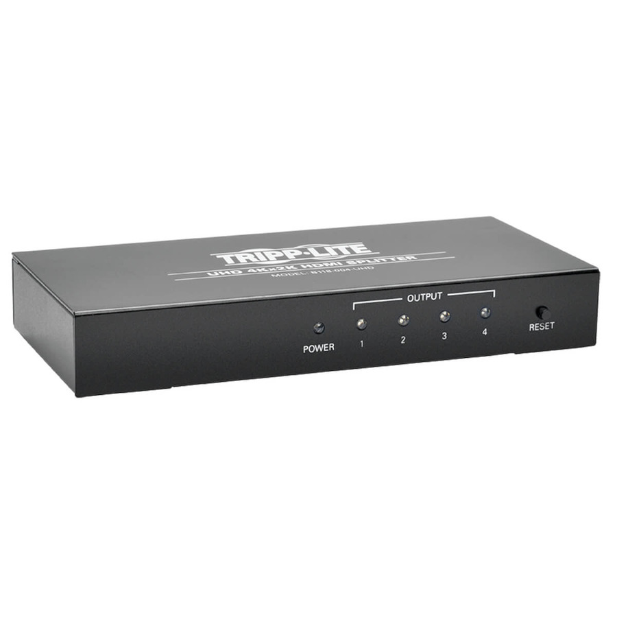 Tripp Lite B118-004-UHD 4-Port HDMI Splitter - 4K, HDCP 1.3