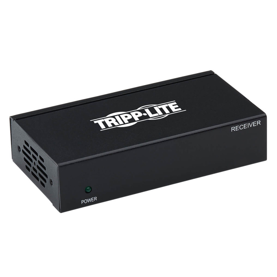 Tripp Lite B127-100-H HDMI over Cat6 Active Remote Receiver for Video/Audio, 4K 60 Hz, PoC, HDR, 125 ft., TAA