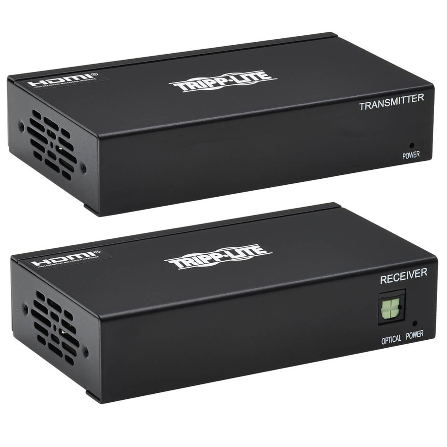 Tripp Lite B127A-2A1-BHBH 2-Port HDMI over Cat6 Extender Kit, Transmitter/Receiver - 4K 60 Hz, HDR, 4:4:4, PoC, 230 ft. (70.1 m), TAA