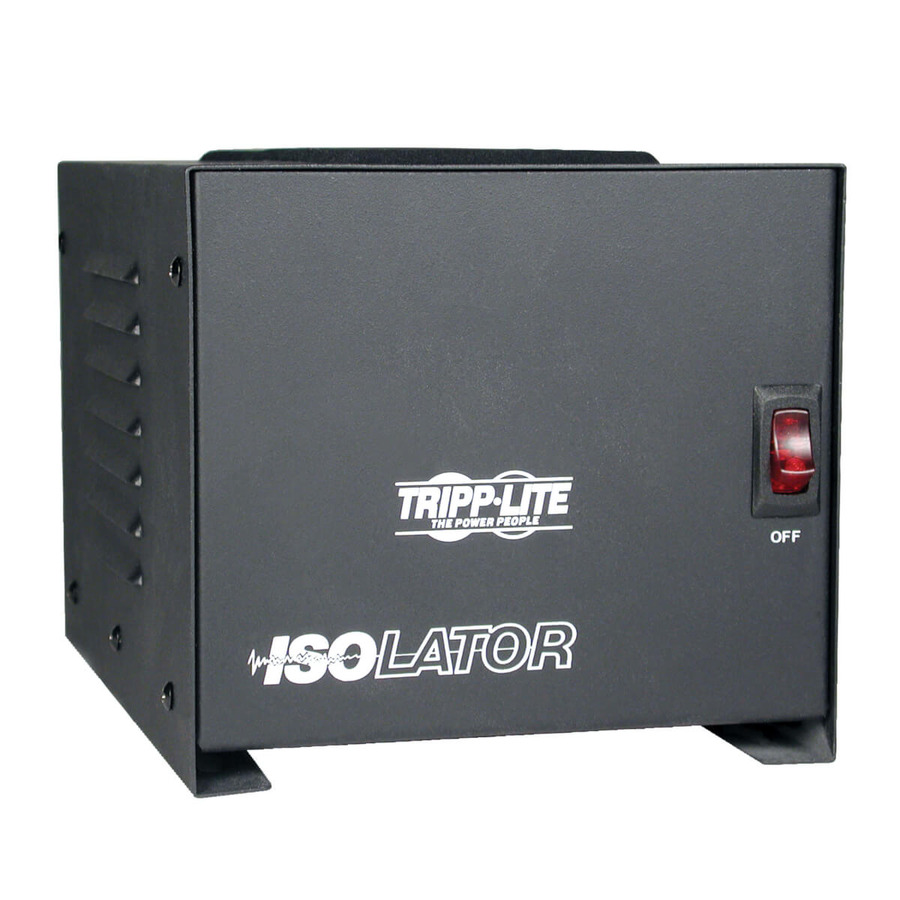 Tripp Lite IS-1000 Isolator Series 120V 1000W Isolation Transformer-Based Power Conditioner, 4 Outlets