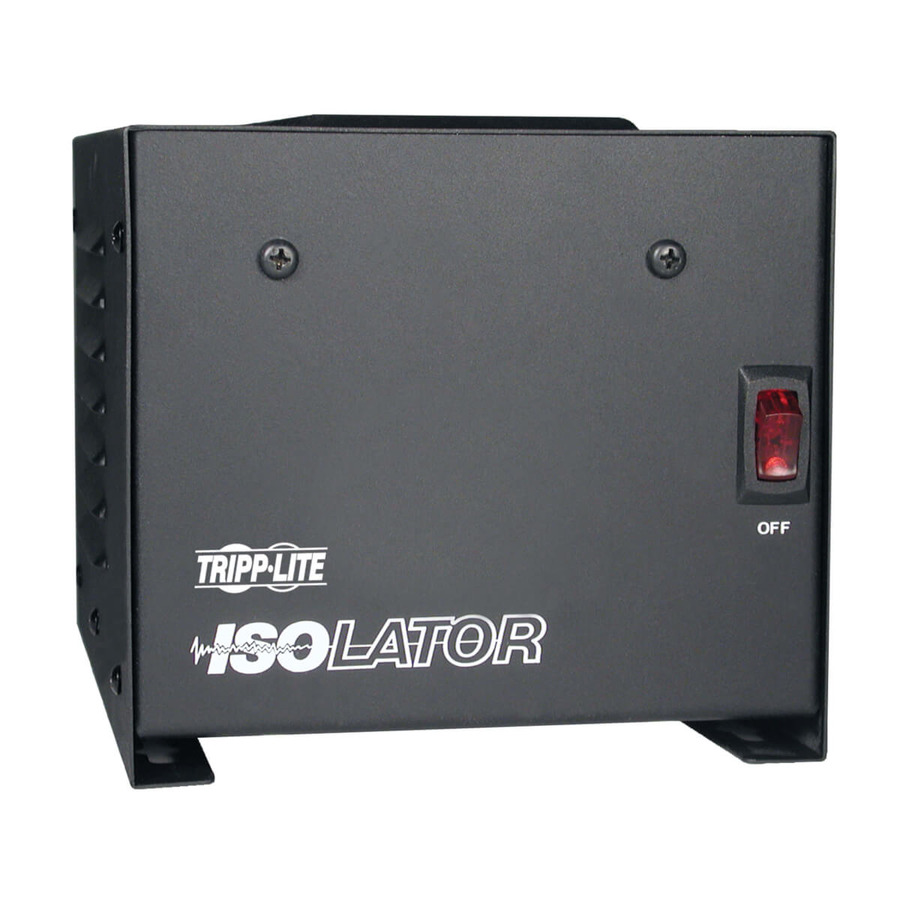 Tripp Lite IS-500 Isolator Series 120V 500W Isolation Transformer-Based Power Conditioner, 4 Outlets