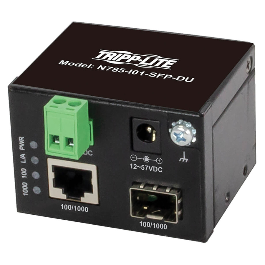 TestEquity: Tripp Lite N785-I01-SFP-DU Unmanaged Industrial