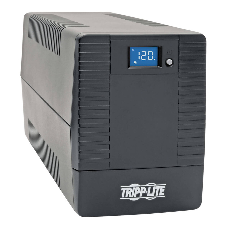 Tripp Lite OMNI700LCDT 700VA 350W Line-Interactive UPS with 6 Outlets - AVR, 120V, 50/60 Hz, LCD, USB, Tower