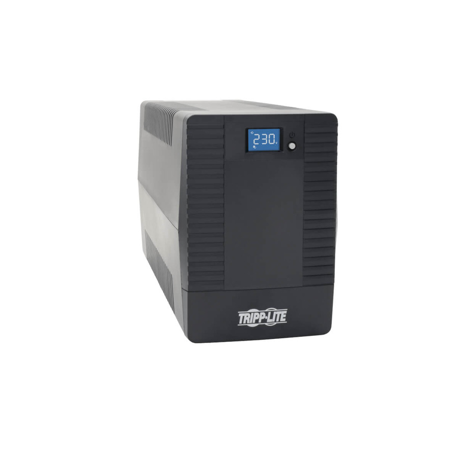 Tripp Lite OMNIVSX1500D 1.5kVA 900W Line-Interactive UPS with 4 Schuko CEE 7/7 Outlets - AVR, 230V, 1.5 m Cord, LCD, USB, Tower