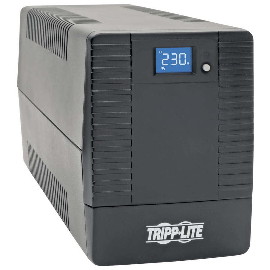 Tripp Lite OMNIVSX850D 850VA 480W Line-Interactive UPS with 4 Schuko CEE 7/7 Outlets - AVR, 230V, 1.5 m Cord, LCD, USB, Tower