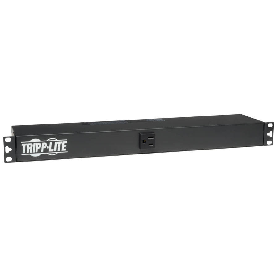 Tripp Lite PDU121506 1.8kW 120V Single-Phase Basic PDU - 13 NEMA 5-15R Outlets, 5-15P Input, 6 ft. Cord, 1U Rack-Mount