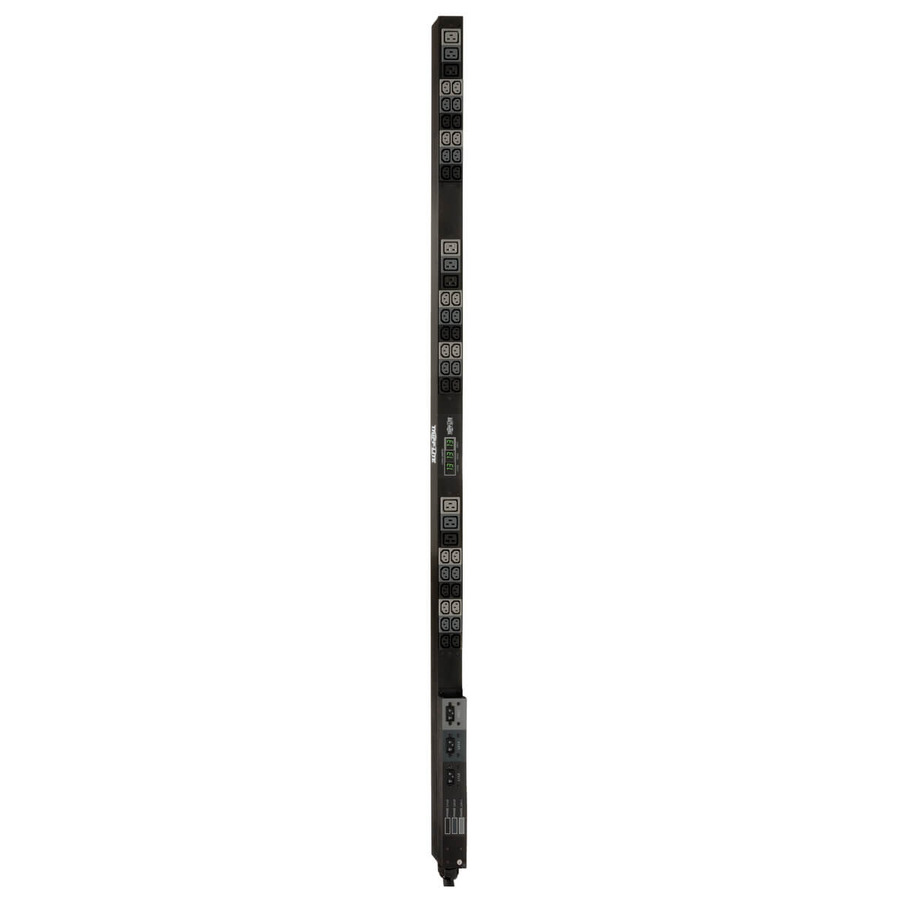 Tripp Lite PDU3MV6L2130A 3-Phase Local Metered PDU, 8.6 kW, 45 208V outlets (36 C13, 9 C19), 6 ft. (1.83 m) NEMA L21-30P Input connection, TAA Compliant