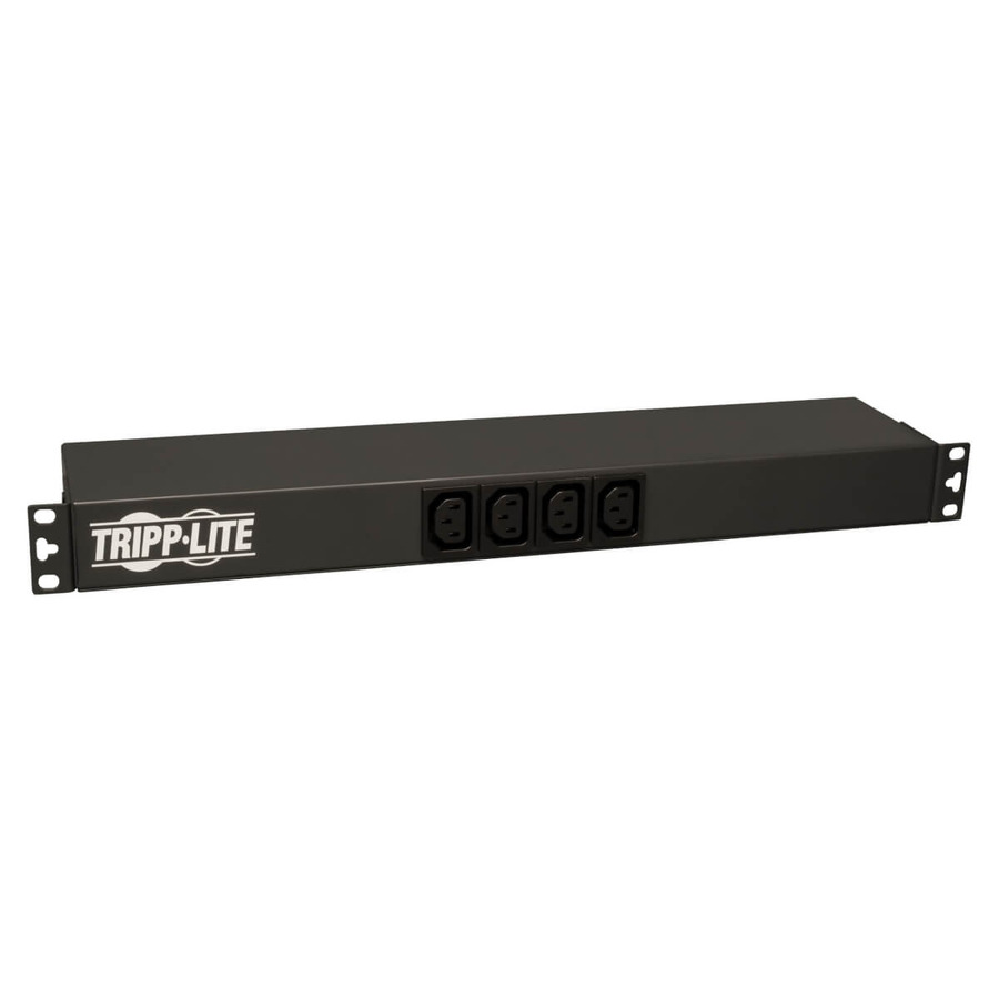 Tripp Lite PDUH20HVL6 3.8kW Single-Phase 208/240V Basic PDU, 14 Outlets (12 C13 & 2 C19), NEMA L6-20P Input, 15 ft. (4.57 m) Cord, 1U Rack-Mount