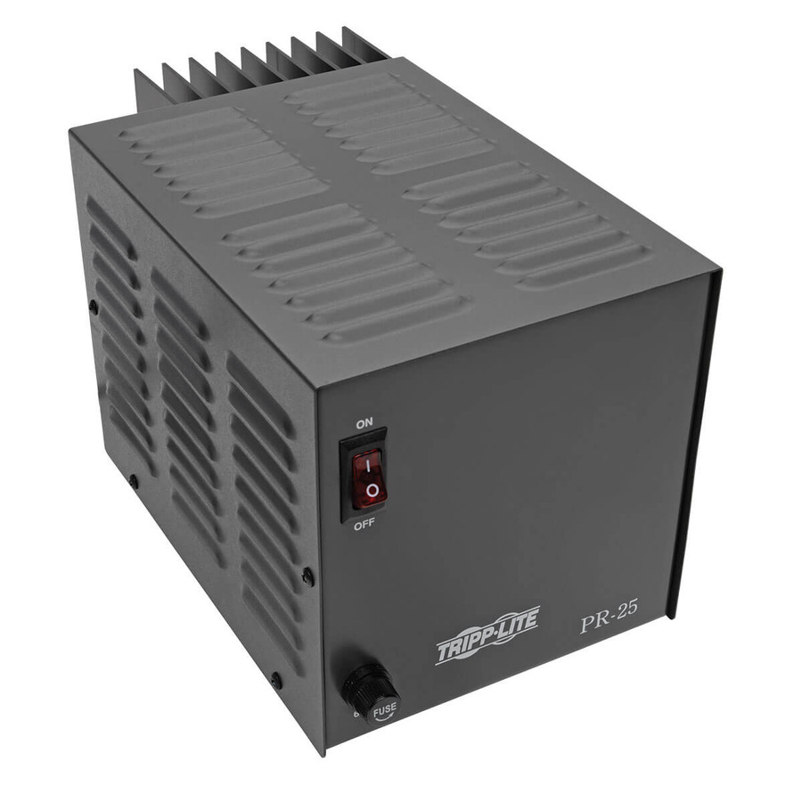 Tripp Lite PR25 TAA-Compliant 25-Amp DC Power Supply, 13.8VDC, Precision Regulated AC-to-DC Conversion