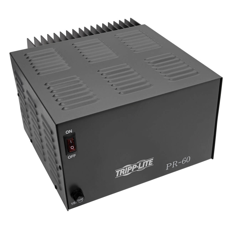 Tripp Lite PR60 TAA-Compliant 60-Amp DC Power Supply, 13.8VDC, Precision Regulated AC-to-DC Conversion