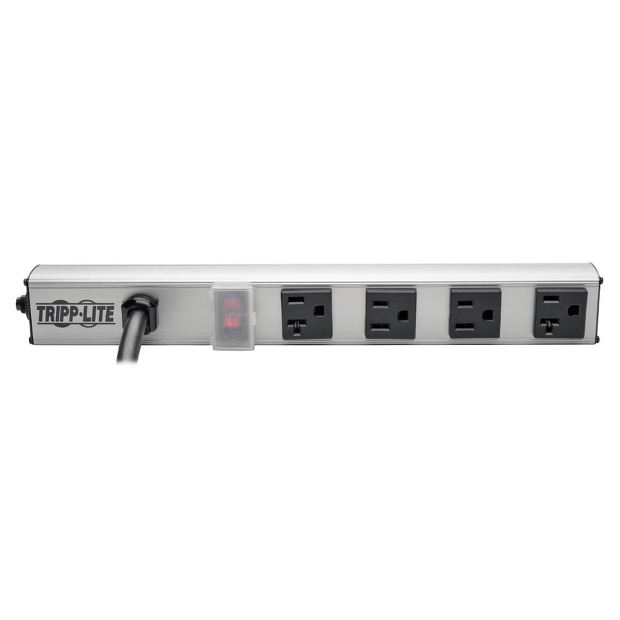 Tripp Lite PS120420 4-Outlet Vertical Power Strip, 2-15A & 2-20A, 120V, 15 ft. (4.57 m) Cord, 5-20P, 12 in.