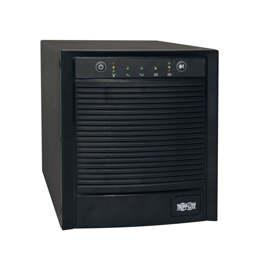 Tripp Lite SMART3000SLT SmartPro 120V 3kVA 2.25kW Line-Interactive Sine Wave UPS, Tower, Network Card Options, USB, DB9 Serial