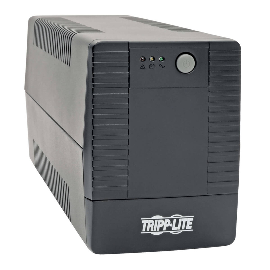 Tripp Lite SMART550USB2 550VA 300W Line-Interactive UPS with 6 Outlets - AVR, 120V, 50/60 Hz, USB, Tower