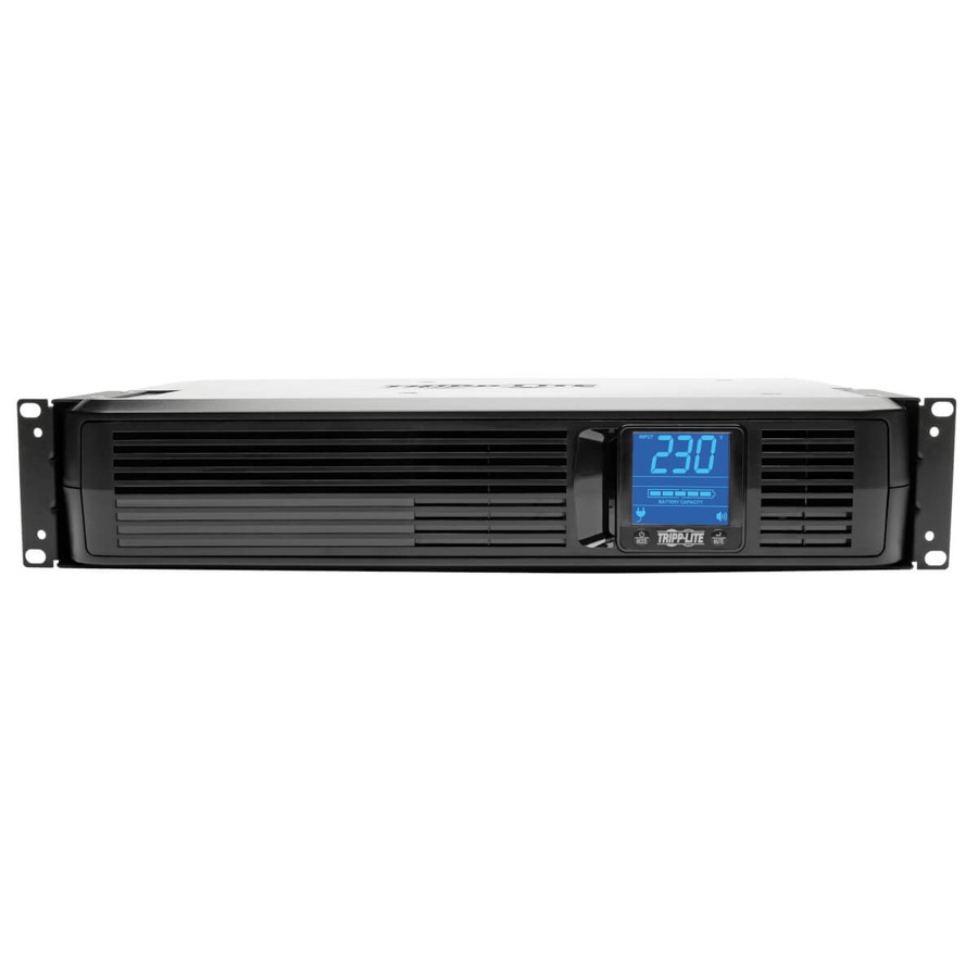 Tripp Lite SMX1500LCD 1500VA 900W Line-Interactive UPS - 8 C13 Outlets, AVR, 230V, 50/60 Hz, USB, DB9, LCD, 2U Rack/Tower