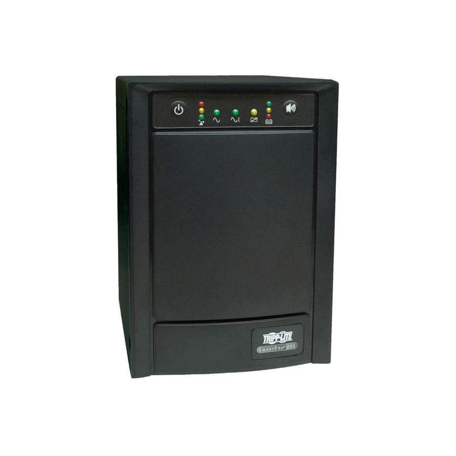 Tripp Lite SMX750SLT SmartPro 230V 750VA 500W Line-Interactive Sine Wave UPS, Tower, Network Card Options, USB, DB9 Serial