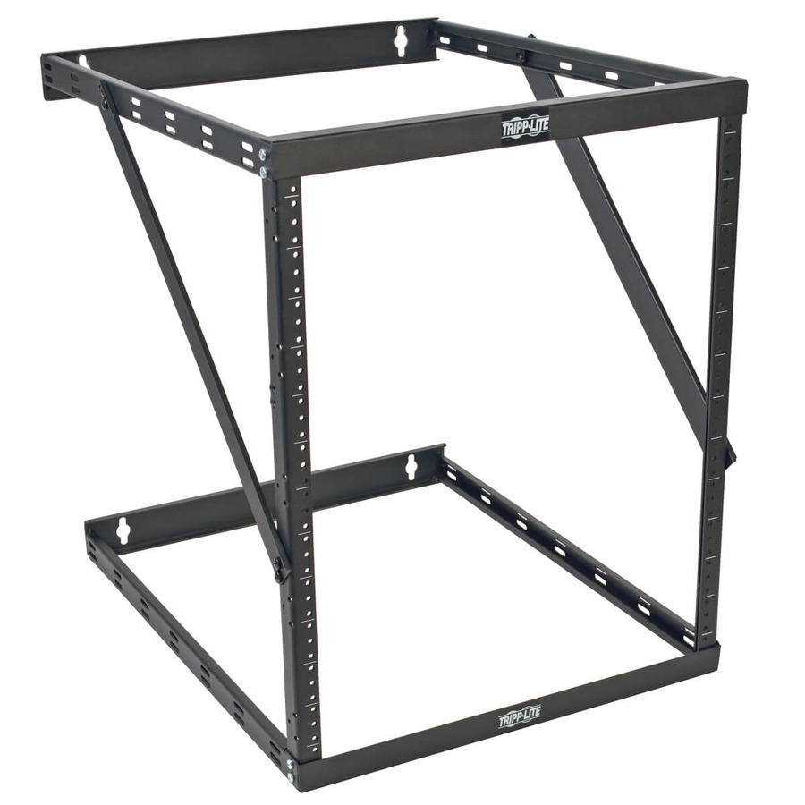 Tripp Lite SRWO8U22DP SmartRack 8U/12U/22U Expandable Low-Profile UPS-Depth Wall-Mount 2-Post Open-Frame Rack