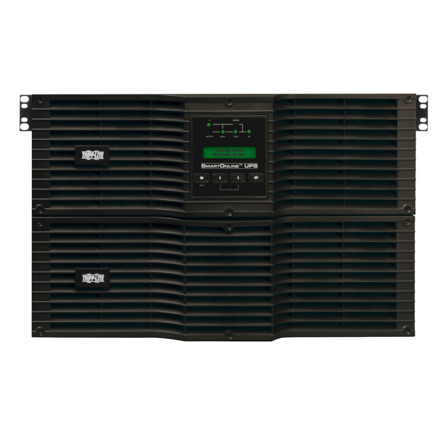 Tripp Lite SU10000RT3UG SmartOnline 200-240V 10kVA 9kW Double-Conversion UPS, 6U, Extended Run, Network Card Slot, USB, DB9, Bypass Switch,C19