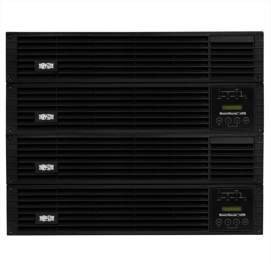 Tripp Lite SU12KRT4UHW SmartOnline 200-240V 12kVA 10.8kW Double-Conversion UPS, N+1, 8U, Extended Run, Network Card Slot, USB, DB9, Bypass, Hardwire