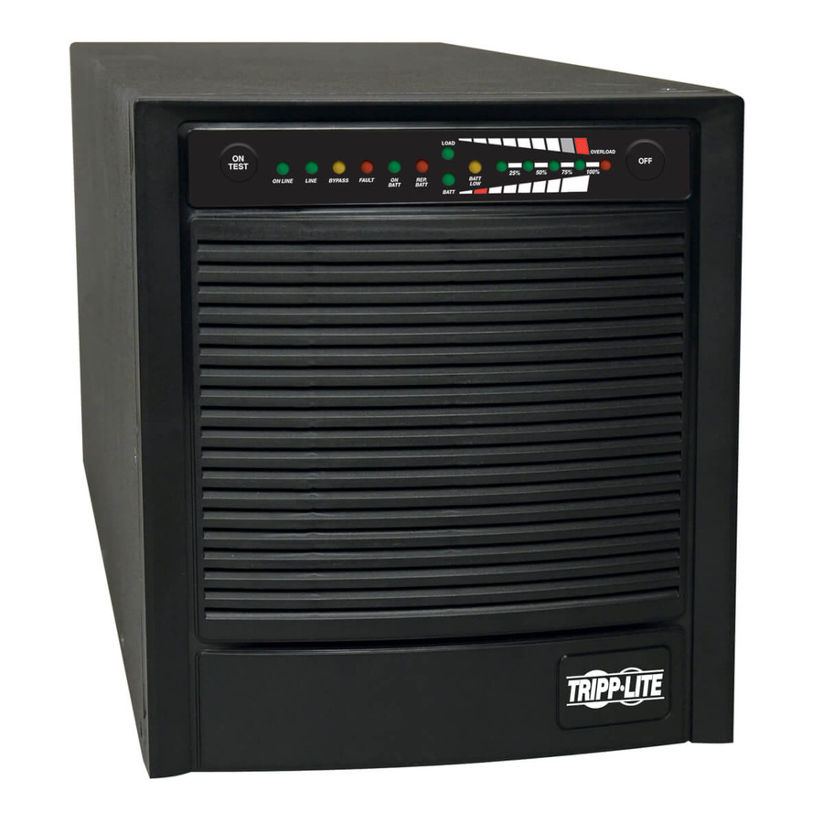 Tripp Lite SU1500XL SmartOnline 120V 1.5kVA 1.2kW Double-Conversion UPS, Tower, Extended Run, Network Card Options, USB, DB9 Serial