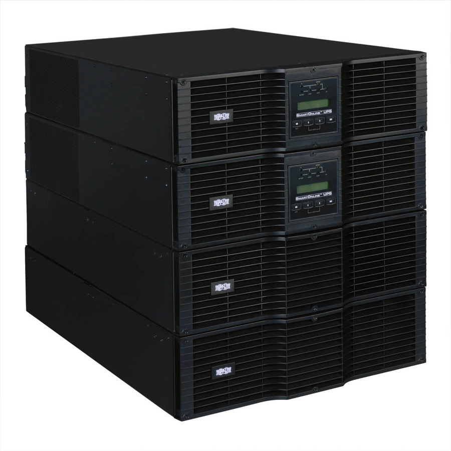 Tripp Lite SU16KRT SmartOnline 208/240V 16kVA 14.4kW Double-Conversion UPS, N+1, 12U, Network Card Options, USB, DB9, Bypass, L6-30R, C19