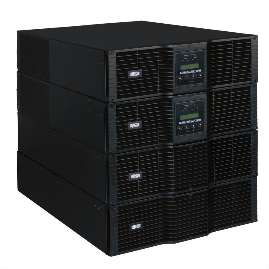 Tripp Lite SU16KRT8 SmartOnline 208/240V 16kVA 14.4kW Double-Conversion UPS, N+1, 12U, Network Card Slot, USB, DB9 Serial, Bypass, L6-20R