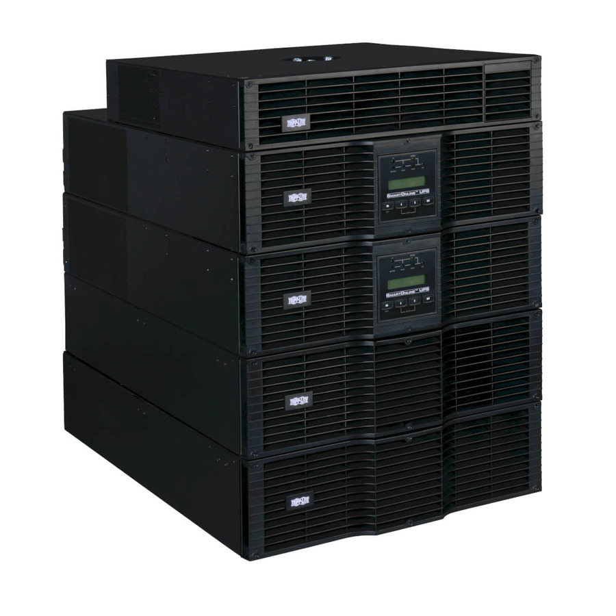 Tripp Lite SU20KRT-1TFTAA SmartOnline 120V 208/240V 20kVA On-Line UPS – Double Conversion, 18kW, N+1, 14U, Network Card Option, TAA Compliant