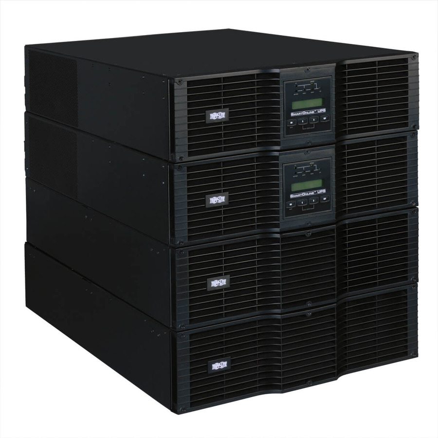 Tripp Lite SU20KRTG SmartOnline 200-240V 20kVA 18kW Double-Conversion UPS, N+1, 12U, Network Card Slot, USB, DB9, Bypass Switch, C19