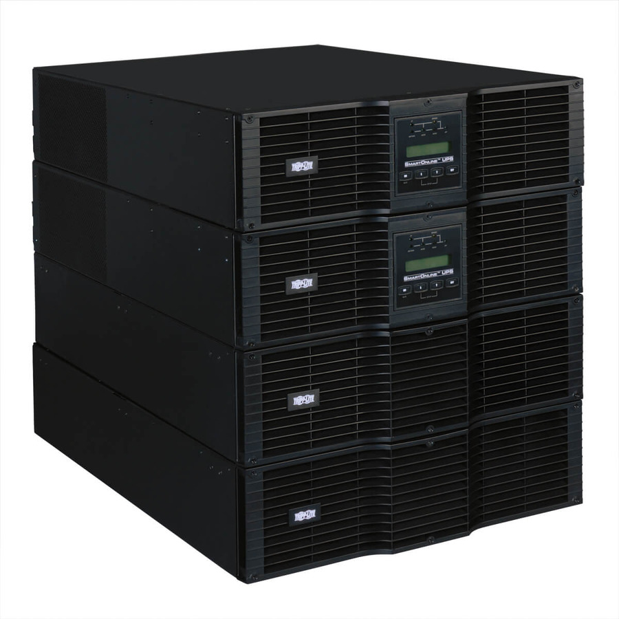 Tripp Lite SU20KRTHW SmartOnline 200-240V, 20kVA 18kW Double-Conversion UPS, N+1, 12U, Network Card Slot, USB, DB9, Bypass, Hardwire