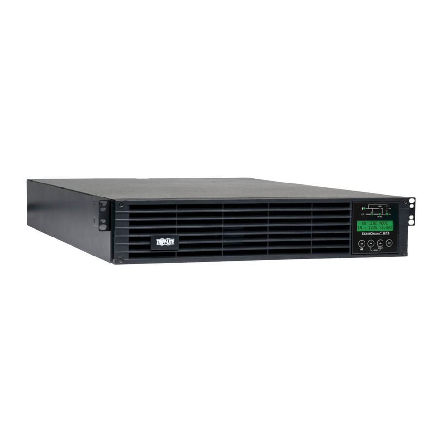 Tripp Lite SU3000RTXLCDTAA SmartOnline 120V 3kVA TAA-Compliant UPS – On-Line Double Conversion, 2.7kW, 2U, Network Card Option