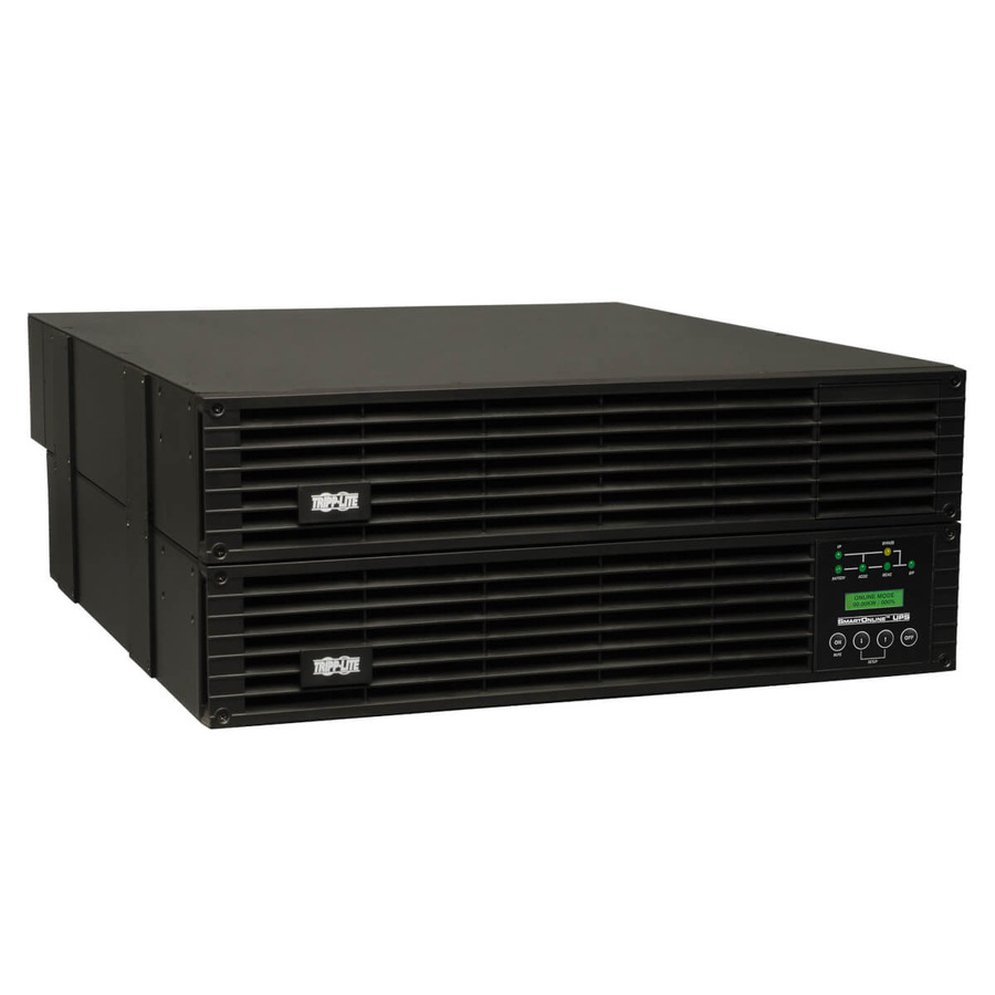 Tripp Lite SU5000RT4UHV SmartOnline 208/240V 5kVA 4.5kW Double-Conversion UPS, 4U Rack/Tower, Extended Run, Network Card Options, USB, DB9 Serial