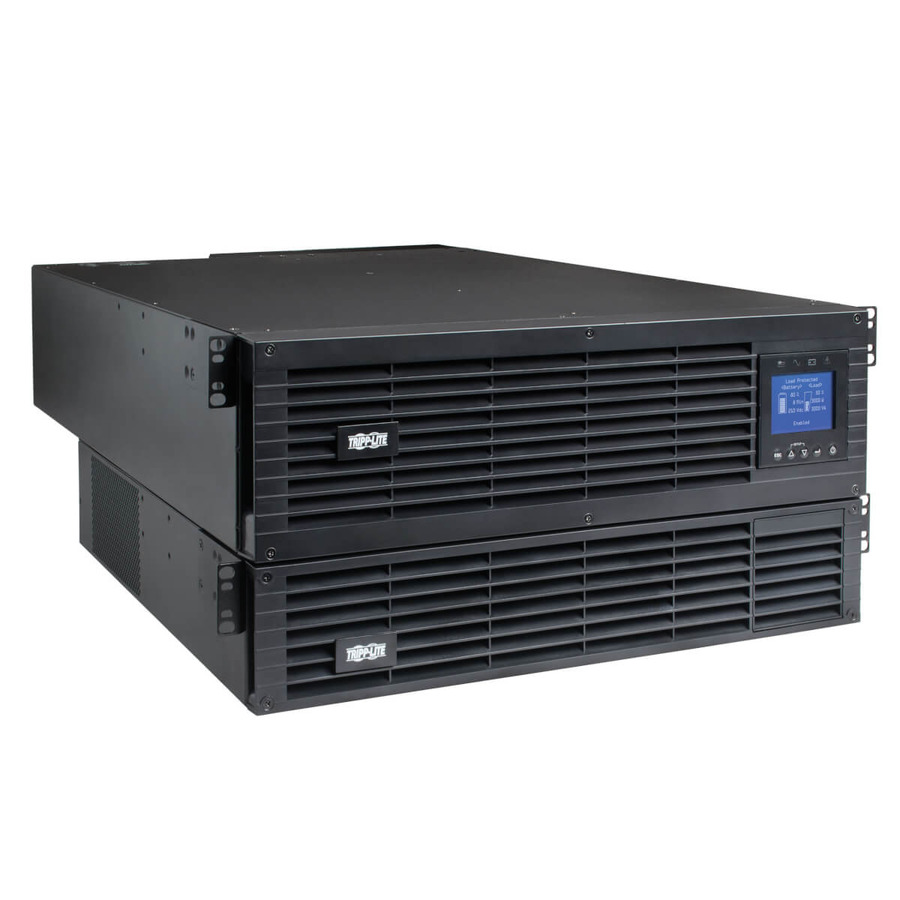 Tripp Lite SU5KRT3UTF 208V 5000VA 5000W On-Line UPS, Unity Power Factor with 120V Transformer, Hardwire/L6-30P Input, 5U