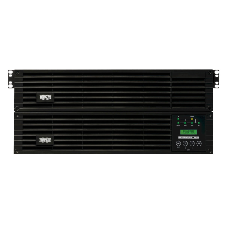 Tripp Lite SU6000RT4UHVG SmartOnline 208/240, 230V 6kVA 5.4kW Double-Conversion UPS, 4U Rack/Tower, Extended Run, Network Card Options, USB, DB9 Serial, Bypass Switch, C19