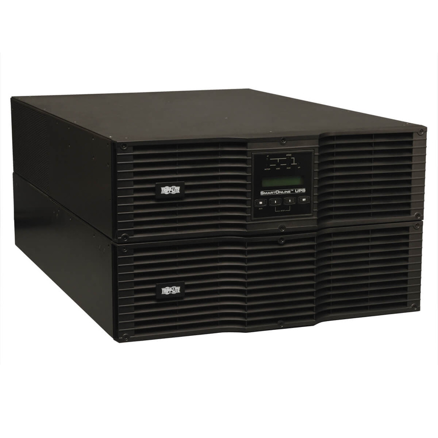 Tripp Lite SU8000RT3UN50 SmartOnline 208/240V 8kVA 7.2kW Double-Conversion UPS, 6U Rack/Tower, Extended Run, Network Card Options, USB, DB9, Bypass Switch, NEMA outlets, 50A plug