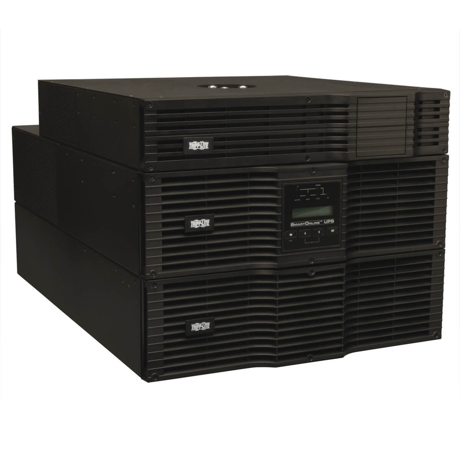 Tripp Lite SU8000RT3UN50TF SmartOnline 208 & 120V 8kVA 7.2kW Double-Conversion UPS, 6U Rack/Tower, Extended Run, Network Card Options, USB, DB9, Bypass Switch, NEMA outlets, 50A plug