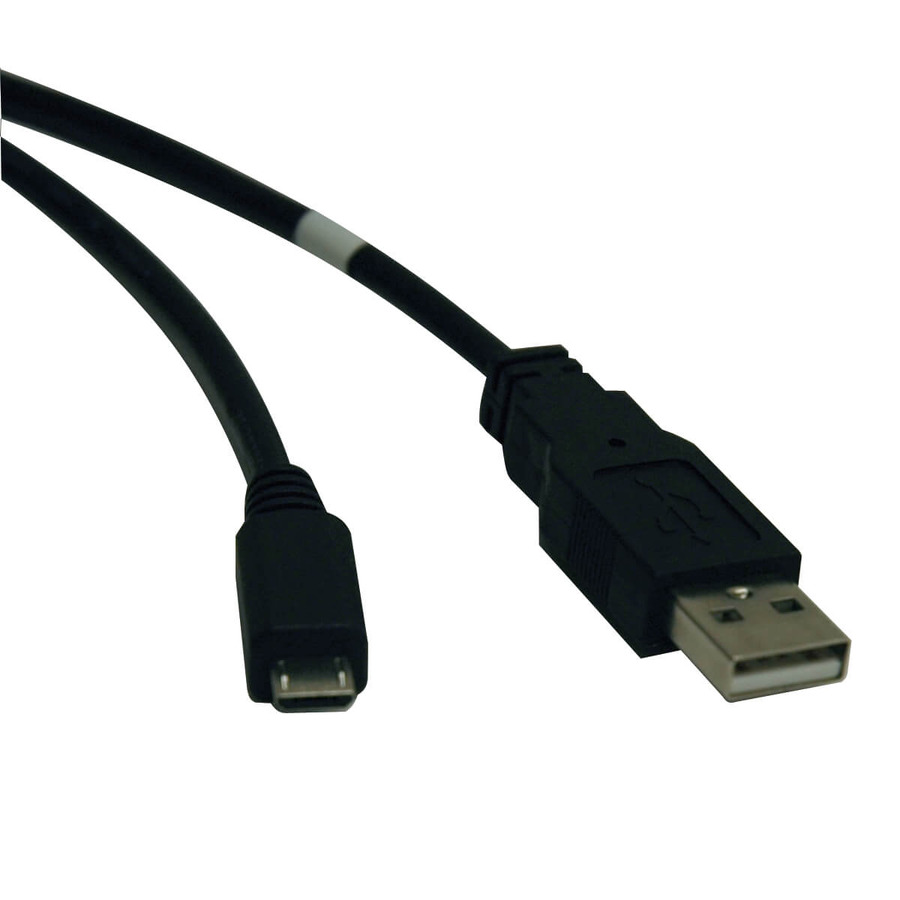 Tripp Lite U050-006 USB 2.0 A to Micro-B Cable (M/M), 6 ft. (1.83 m)