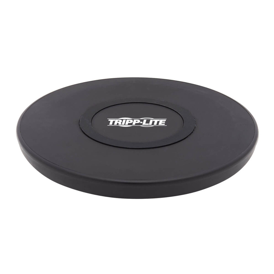 Tripp Lite U280-Q01FL-BK 10W Wireless Fast-Charging Pad, Black