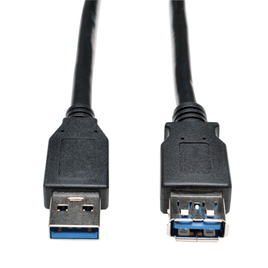 Tripp Lite U324-003-BK USB 3.0 SuperSpeed Extension Cable - USB-A to USB-A, M/F, Black, 3 ft. (0.91 m)