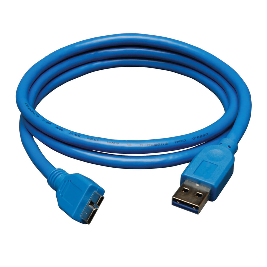 Tripp Lite U326-003 USB 3.0 SuperSpeed Device Cable (A to Micro-B M/M), 3 ft. (0.91 m)